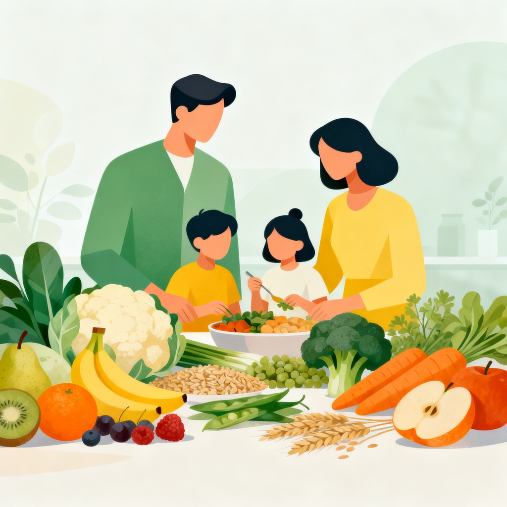 Jak wprowadzić zdrowe nawyki żywieniowe w rodzinie