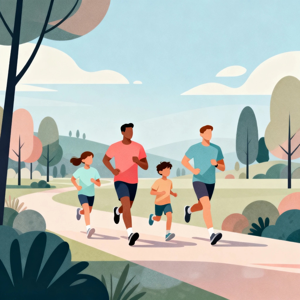 Bieganie jako forma aktywności dla całej rodziny